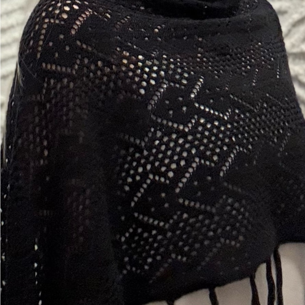 Elegant Black Women's Cape